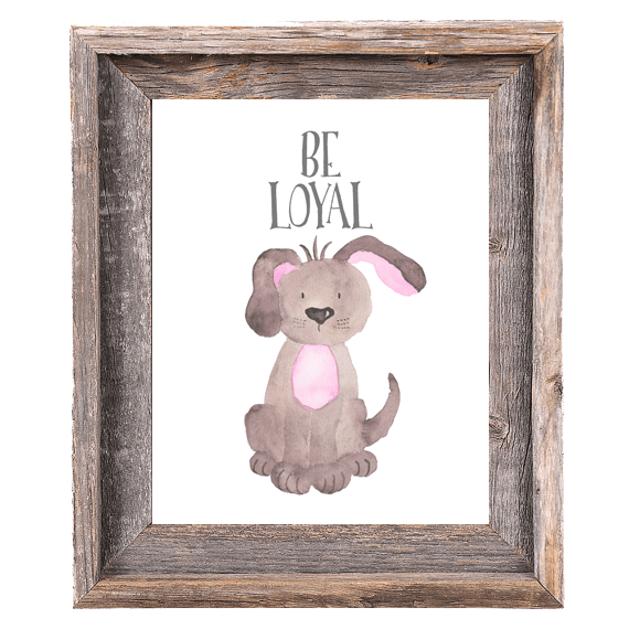 Provincial Collection - Dog Be Loyal - Instant Download