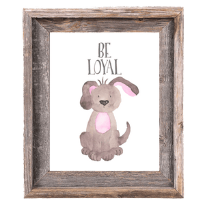 Provincial Collection - Dog Be Loyal - Instant Download