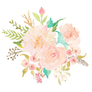 Floral Whimsy - Bouquet I - Print